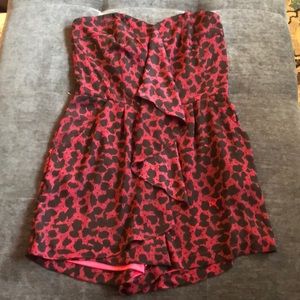 Express strapless romper